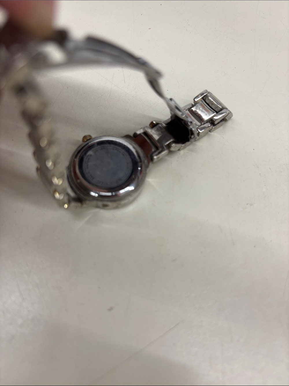 Paul Jardin Women’s Silver Bracelet Watch with Blue Dial - Picture 2 of 3